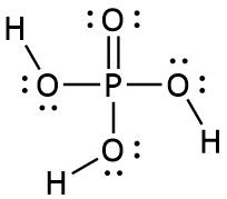 Explain how to determine the molecular geometry and hybridization of P atoms in H3PO4 ...