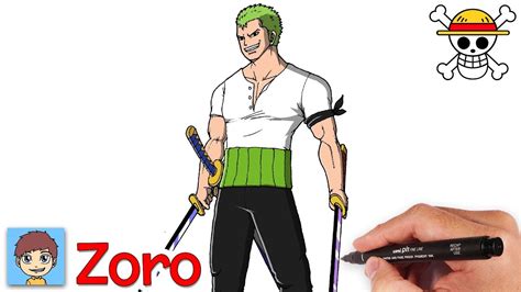 Comment Dessiner Zoro de One Piece Facilement – Dessin Facile - YouTube