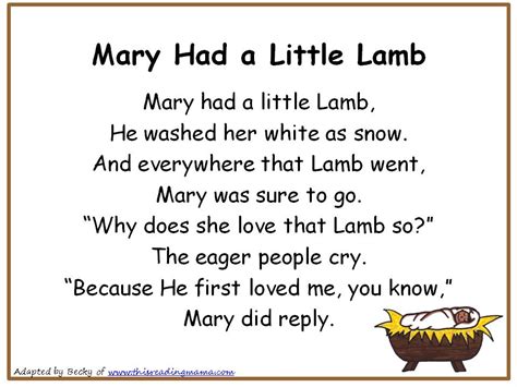 15 FREE Christian Nursery Rhymes