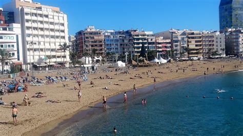 Playa de las Canteras der Stadt Strand in Las Palmas de Gran Canaria - Reisen Gran Canaria