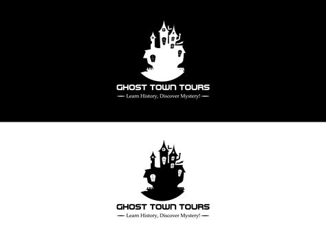 Ghost Town Logo by NOOR-UL_AIN RAJPUT on Dribbble