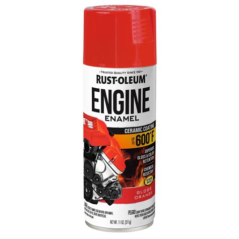 Rust-Oleum Chevy Orange 600 Degree Engine Enamel Spray Paint