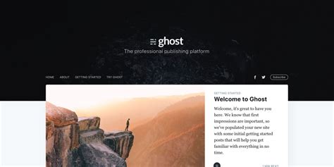 GitHub - TryGhost/Casper: The default theme for Ghost