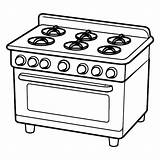 Premium Vector  Gas stove coloring page Design sketch template