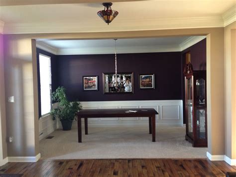 Pin by katelin_nicole on my future | Purple dining room, Craftsman dining room, Dining room remodel