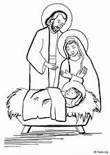 Coloring Pages Of Jesus In The Manger At GetColoringscom  Free sketch template