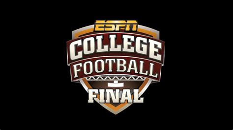 Watch COLLEGE FOOTBALL FINAL PRESENTED BY AT&T Live Online at WatchESPN