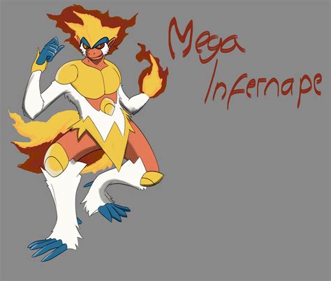 Mega Infernape by Walpknut on DeviantArt