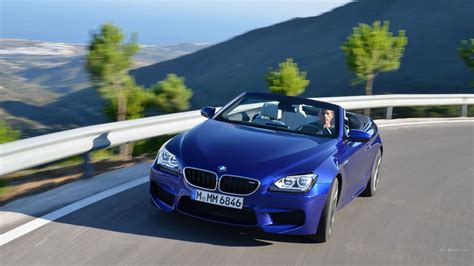 Blue BMW convertible coupe, BMW M6, Convertible, blue cars HD wallpaper | Wallpaper Flare