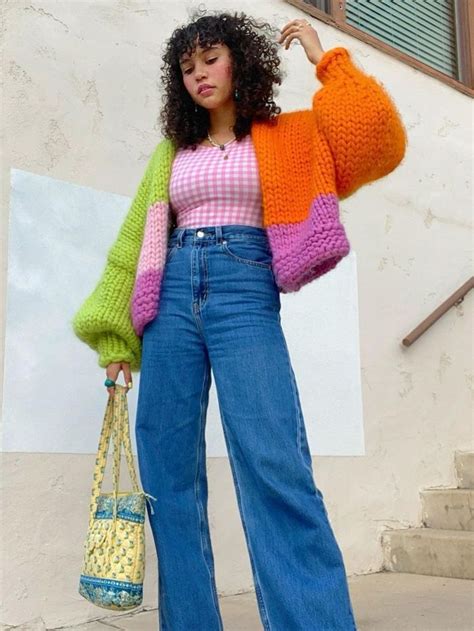 The Gen Z Styling Trend That Is Taking Over Fashion This Year | Colourful outfits, Bright ...