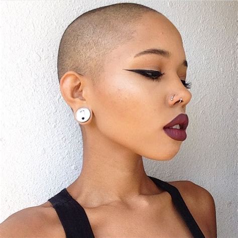 Beautiful Black Women With Bald Heads | [site:name] | Essence