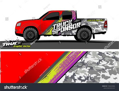 Truck Livery Vector Design Stock Vector (Royalty Free) 1084223606 ...