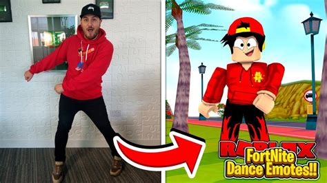 ROBLOX - FORTNITE EMOTE DANCES!! - YouTube