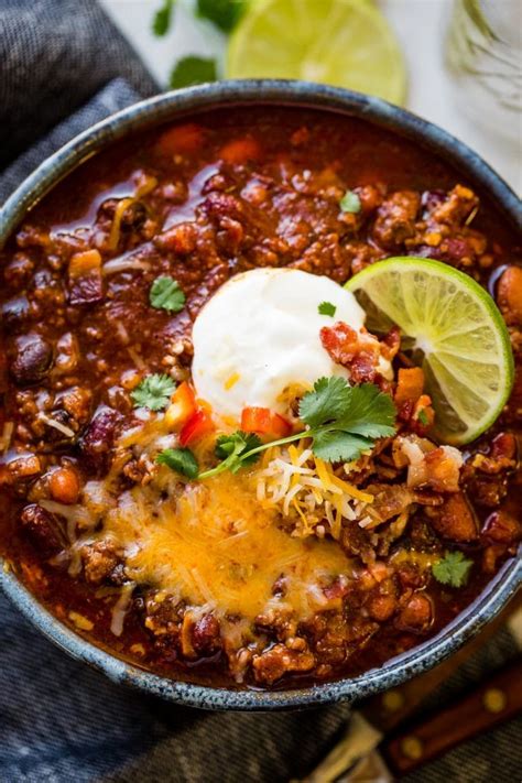 The BEST Instant Pot Chili {Award Winning} Recipe - Oh Sweet Basil