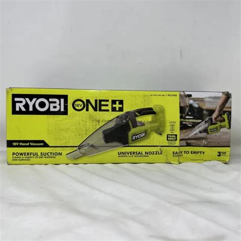 RYOBI ONE 18V Cordless Multi-Surface Handheld Vacuum Tool Only (PCL705B ...