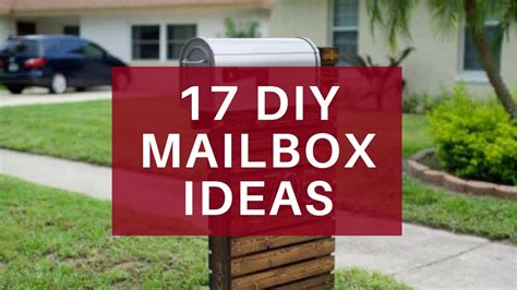 17 Easy DIY Mailbox Ideas - Decorative Mailbox Designs - YouTube