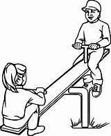 Playground Swings Coloring Pages Sketch Page sketch template
