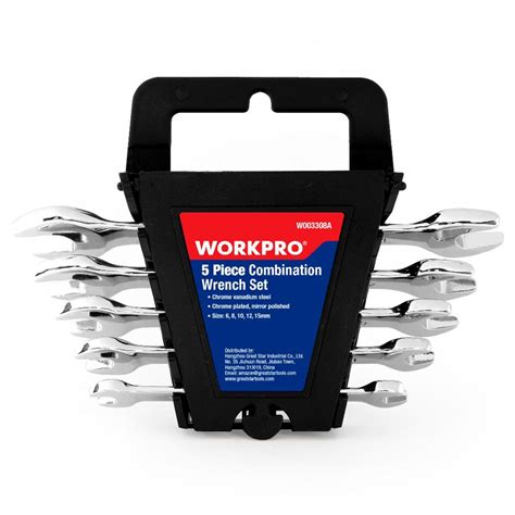 5Pcs Metric Dual End Wrench Set - Decoratormall