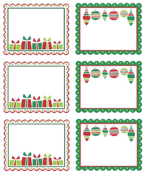 Christmas Labels Ready to Print! | Worldlabel Blog | Christmas printable labels, Christmas ...