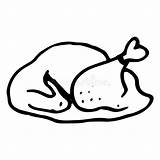 Chicken Meat Coloring Page sketch template
