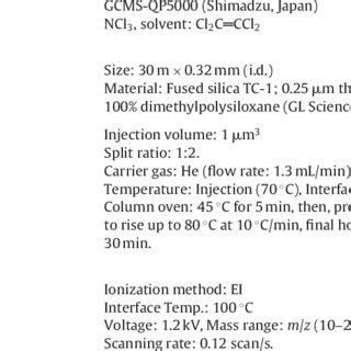 (PDF) Analysis of an explosion accident of nitrogen trichloride in a waste liquid containing ...