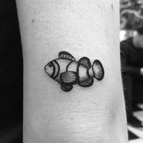 Adorable clown fish tattoo design. - Blurmark