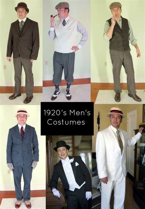 7 Easy 1920's Men's Costumes Ideas | 1920s mens costume, 1920s men ...