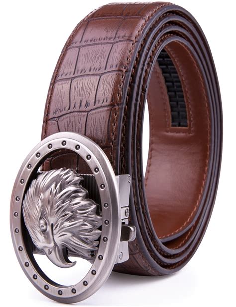 Access Denied - Bonded Leather Belts For Men - Ratchet Belts Casual ...