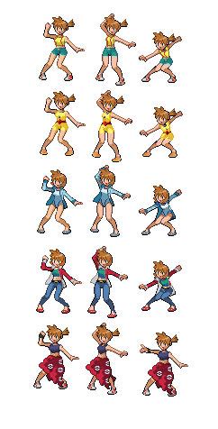 Misty Sprite Pokemon by ASMITH17 on DeviantArt