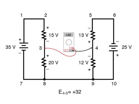 kirchoffs voltage law diagram 2 | TechnoCrazed