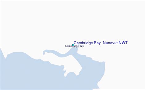 Cambridge Bay, Nunavut/NWT Tide Station Location Guide