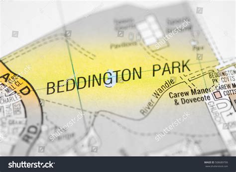 Beddington Park London Uk Map Stock Photo (Edit Now) 508689799