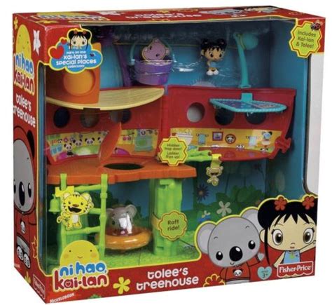 Ni Hao Kai-lan Tolee's Treehouse Playset ~ Includes 2 Figures ~ Free US ...