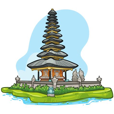 Gambar Kartun Pura Bali Images - IMAGESEE