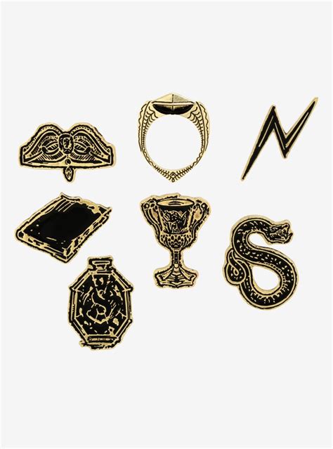 Harry Potter Horcrux Enamel Pin Set - BoxLunch Exclusive | BoxLunch | Harry potter jewelry ...