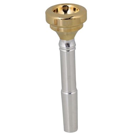 Silver Trumpet Mouthpiece with Golden 4 Sizes Conv... – Grandado