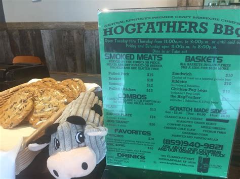 Menu at HogFathers BBQ & Catering, Nicholasville