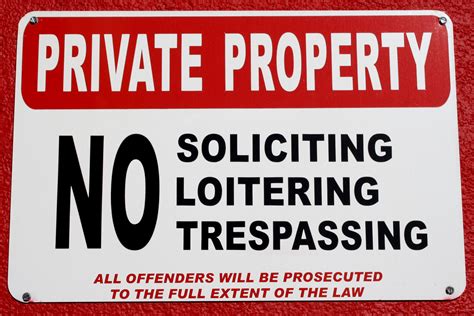 Private Property Sign Picture | Free Photograph | Photos Public Domain