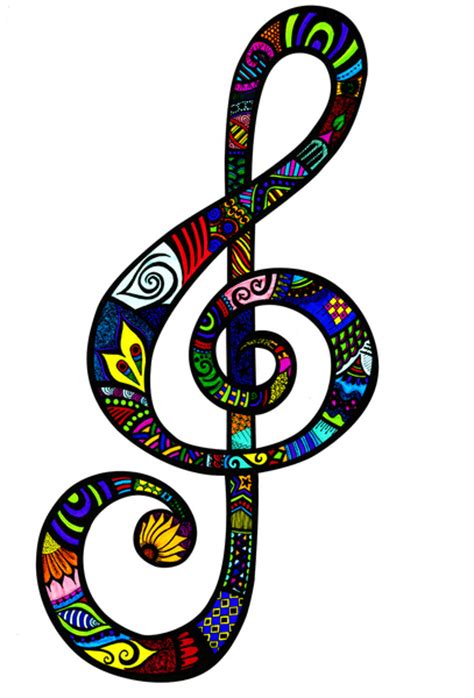 Treble Clef Artwork - ClipArt Best