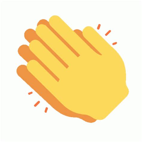 Aplausos Emoji Sticker - Aplausos Emoji - Discover & Share GIFs