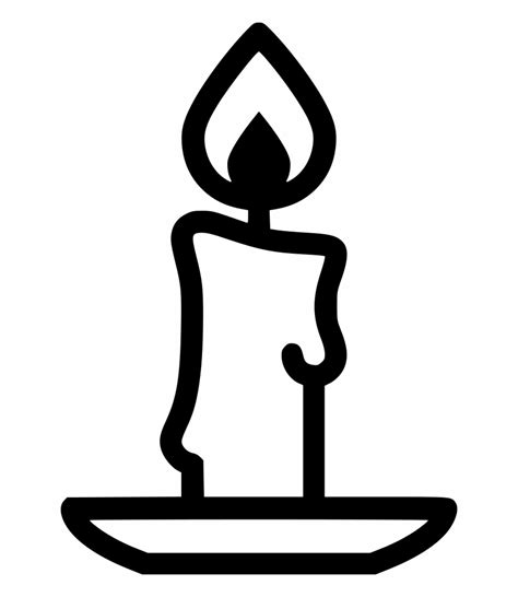 Download High Quality candle clipart outline Transparent PNG Images - Art Prim clip arts 2019