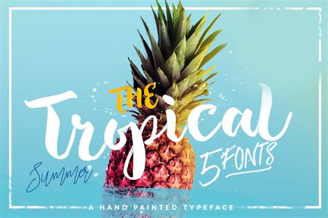 Tropical Brush Script Free Demo – Free Design Resources