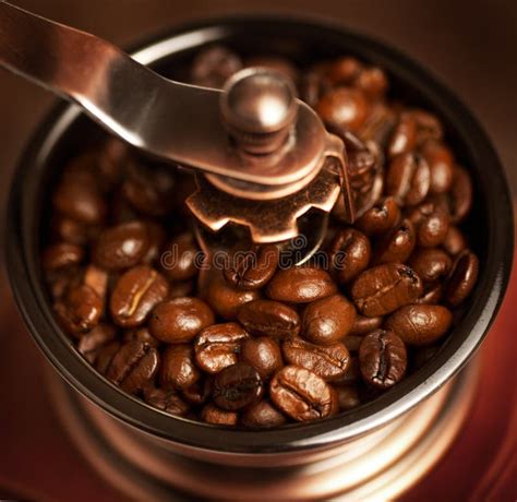 Grinding Coffee Beans Stock Photos - Image: 15689063