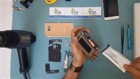 Samsung Galaxy S7 Edge Battery Replacement Guide - GSM GUIDE - YouTube