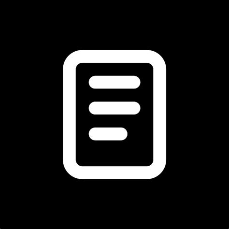 Iphone Notes App Icon Black And White - canvas-plex