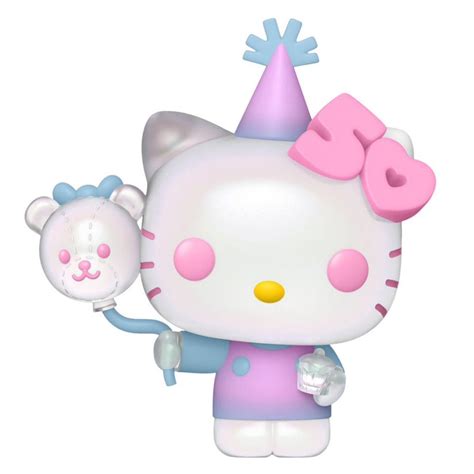 POP Animation: Hello Kitty 50th Anniversary - Hello Kitty w/ Balloons ...