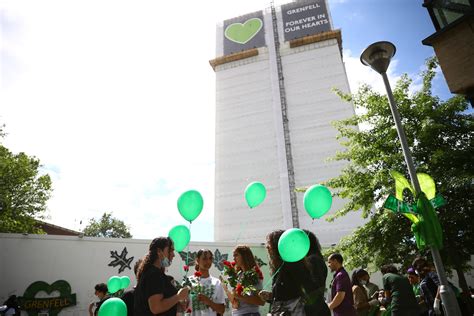 Grenfell Tower memorial held, as it's revealed 2,000 residential blocks ...