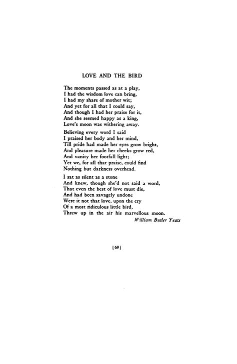 William Butler Yeats Poems