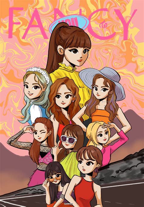 Top Ide 15+ Kpop Cartoon Twice