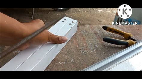 how to fabricate sliding window panel easy guide - YouTube